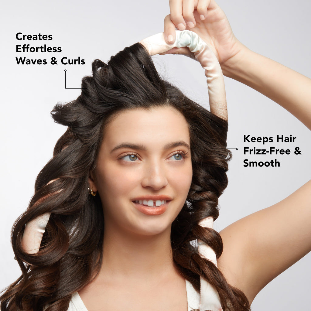 Sunset Tie Dye + Black Nighttime Blowout Routine